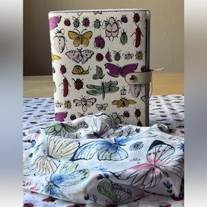 🐛🐞🦟 COACH NOTEBOOK WITH CREATURE PRINT 🪰🦋🐌 NWT 🪲🦗🕷️